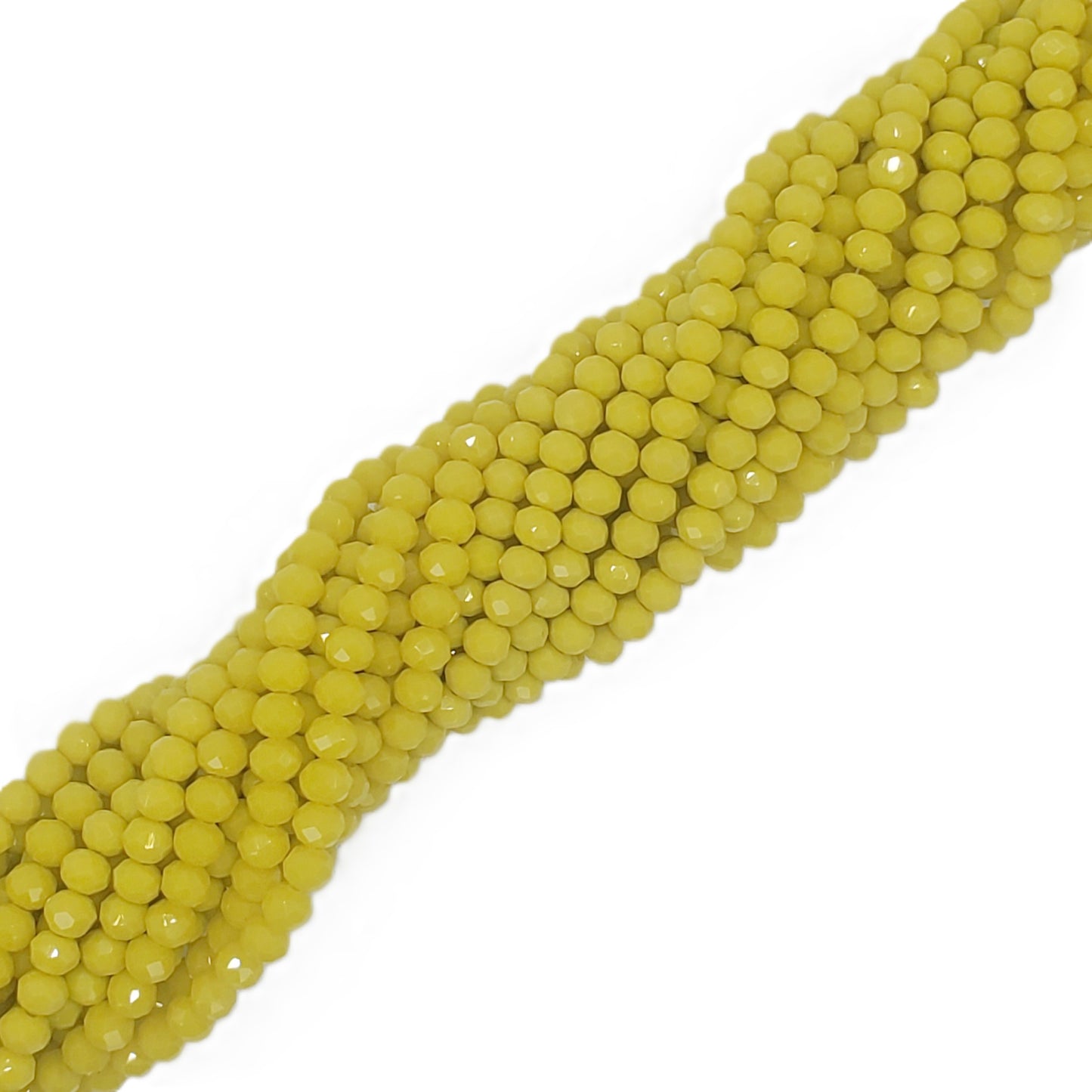 Chinese Crystal, Rondelle 4mm