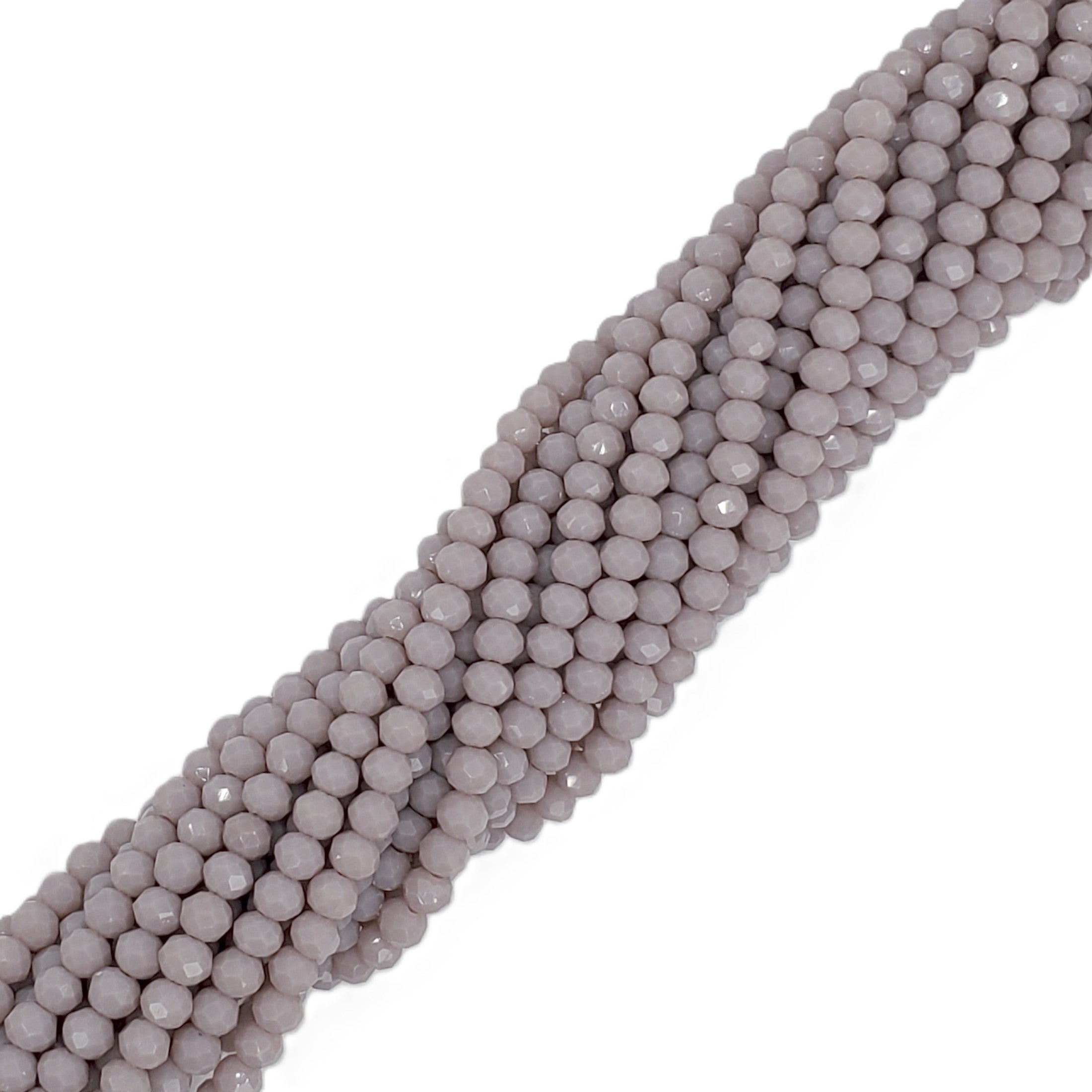 Chinese Crystal, Rondelle 4mm
