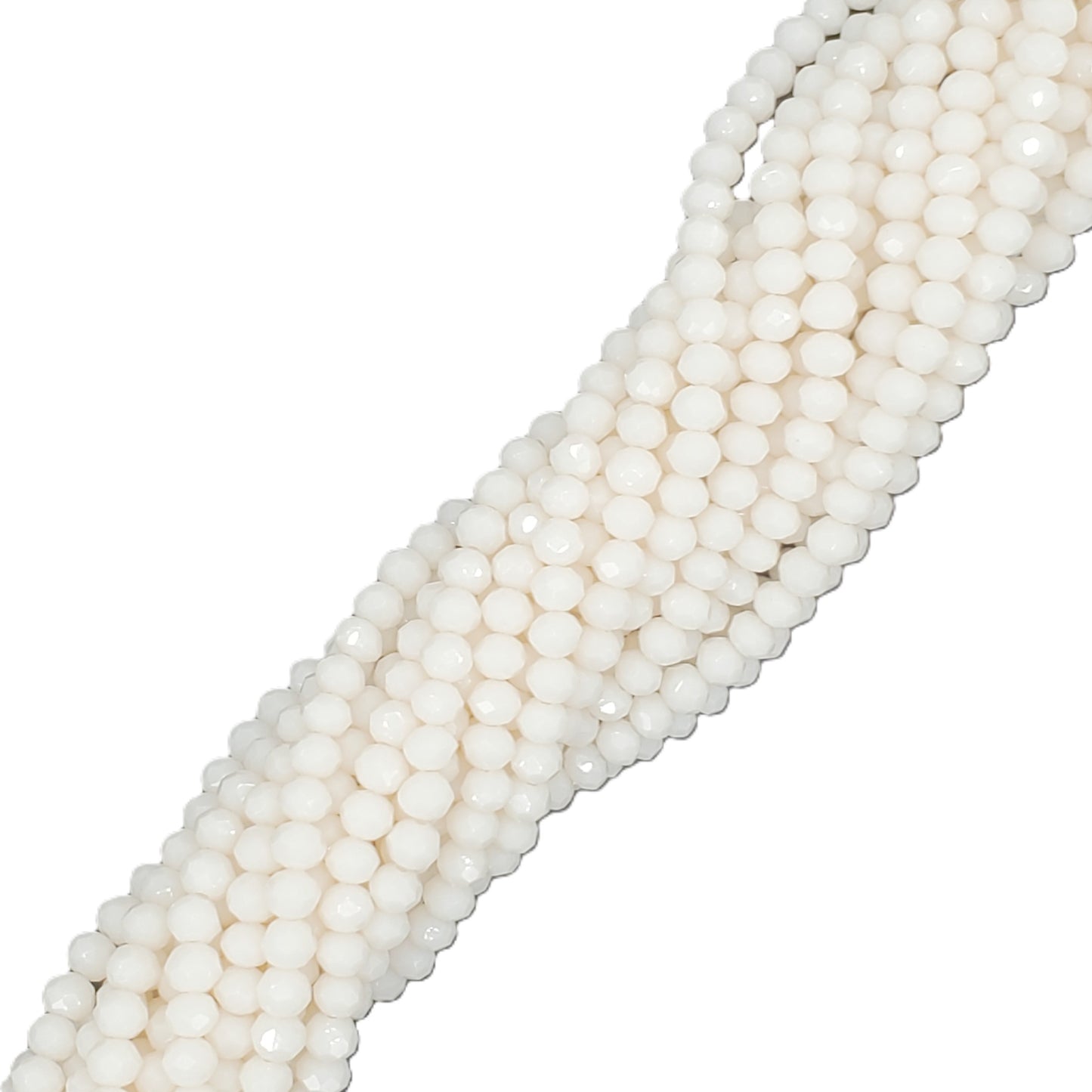 Chinese Crystal, Rondelle 4mm