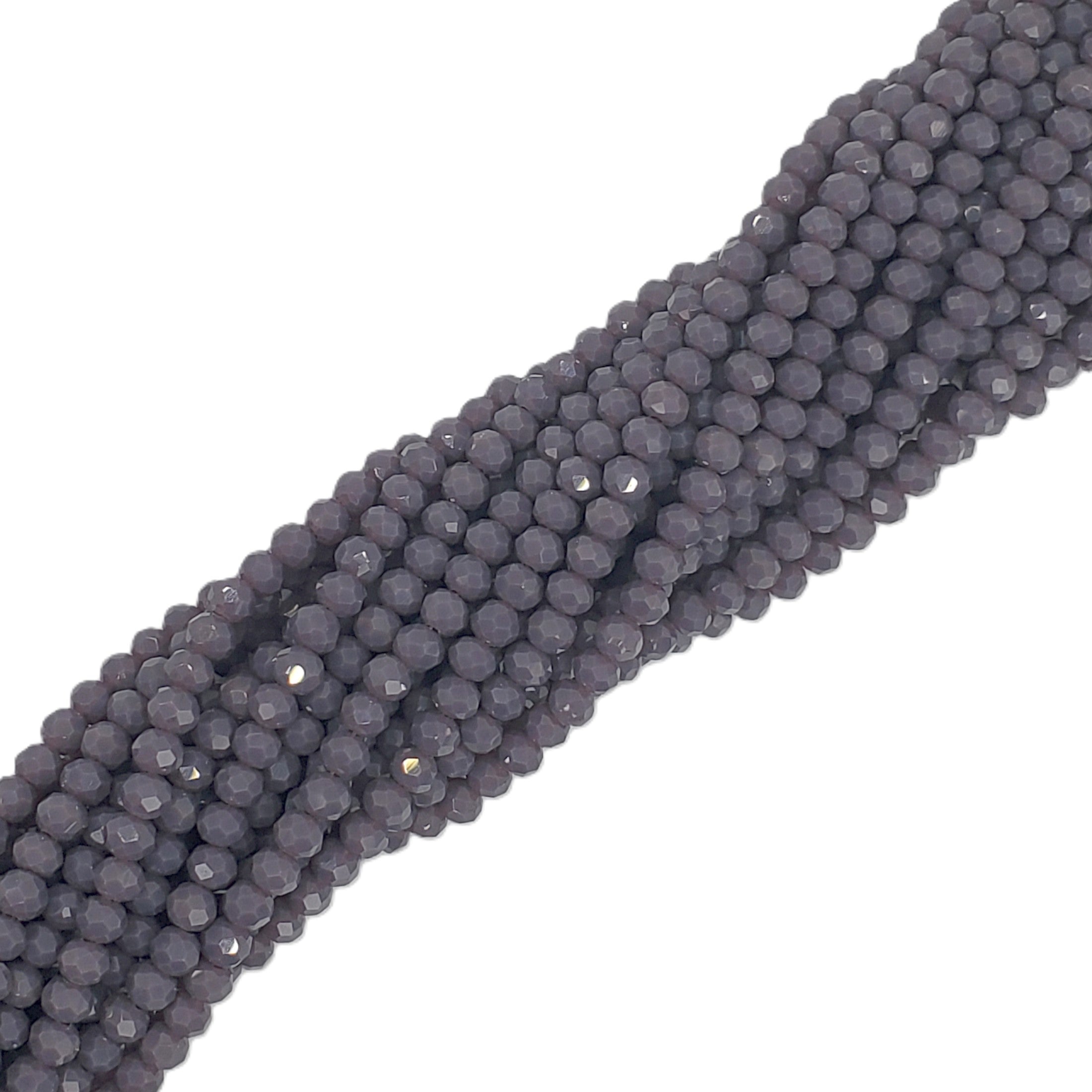 Chinese Crystal, Rondelle 4mm