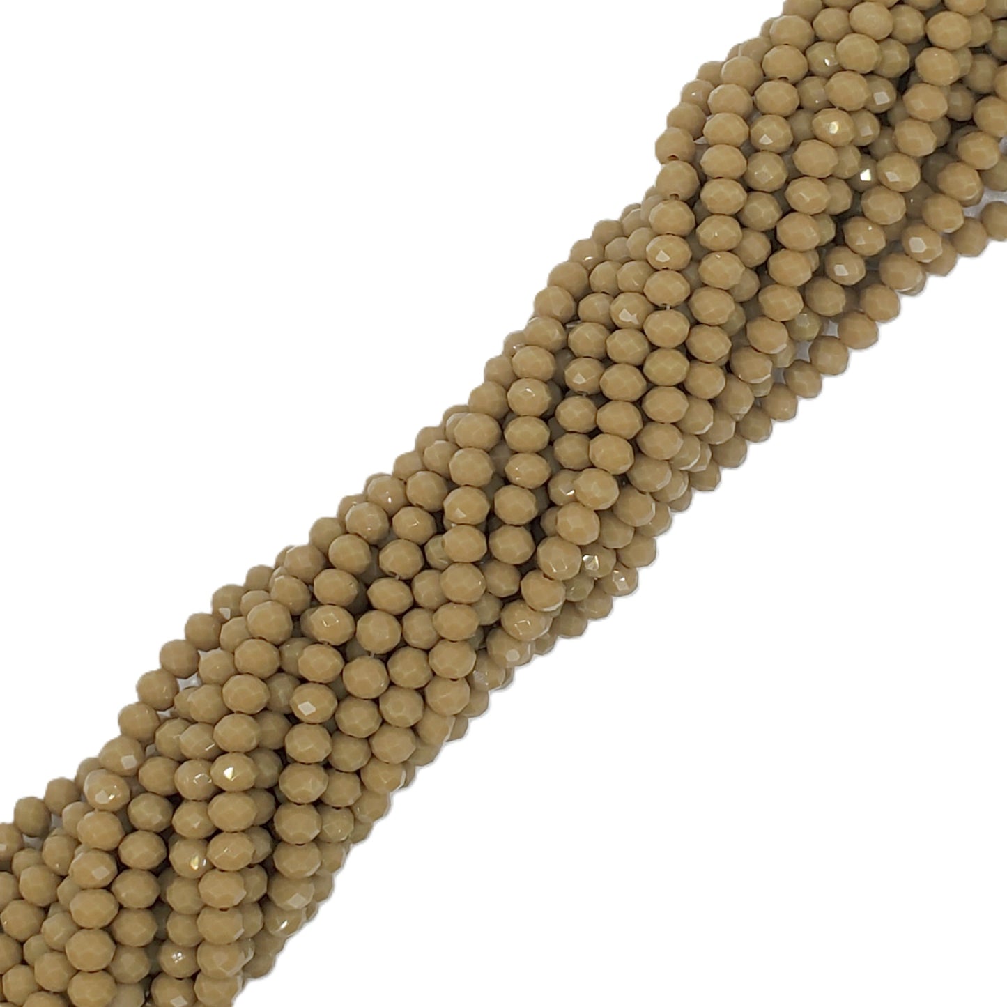 Chinese Crystal, Rondelle 4mm