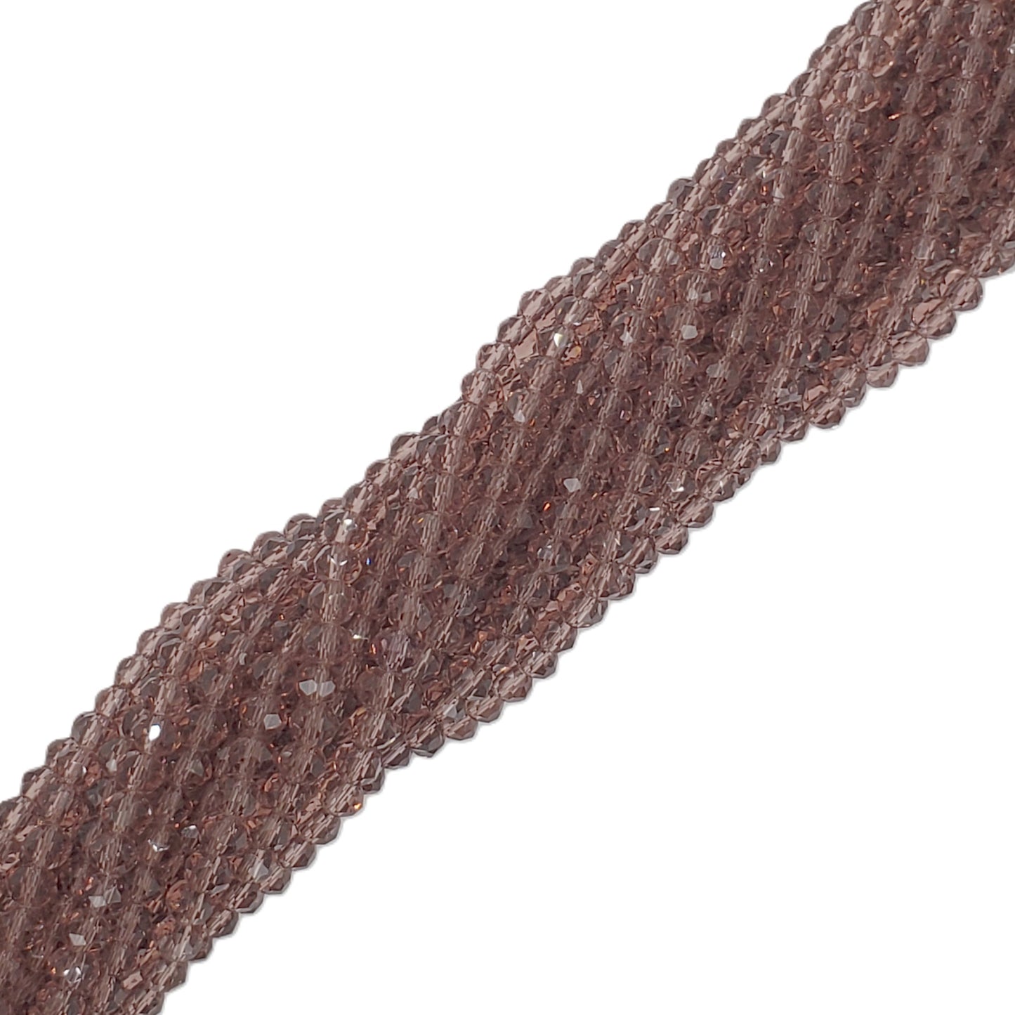 Chinese Crystal, Rondelle 4mm