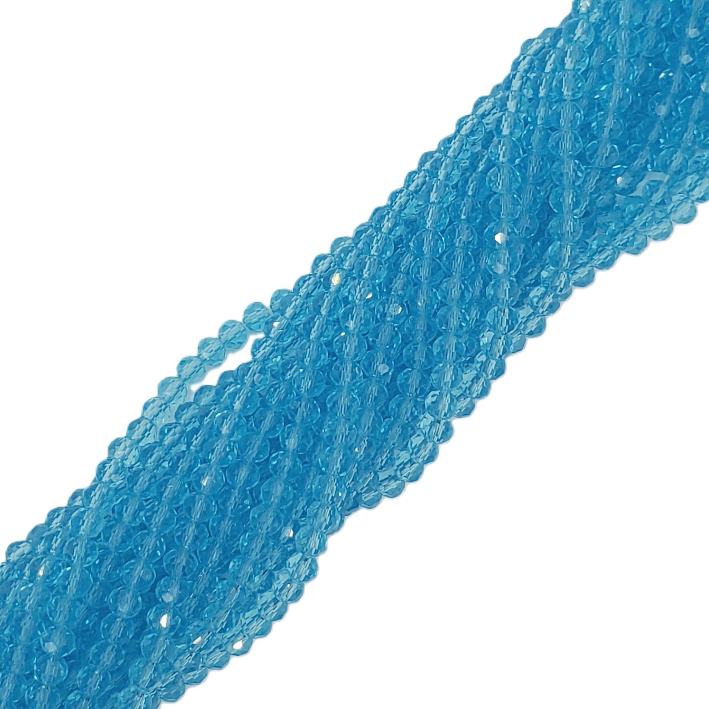 Chinese Crystal, Rondelle 4mm