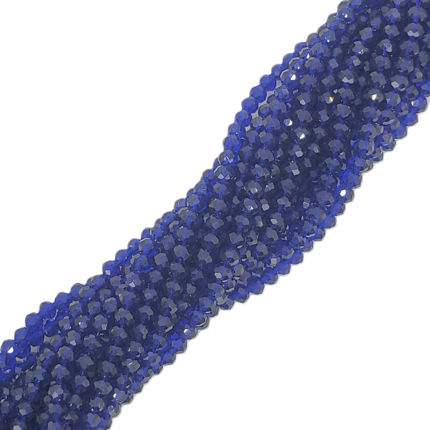 Chinese Crystal, Rondelle 4mm
