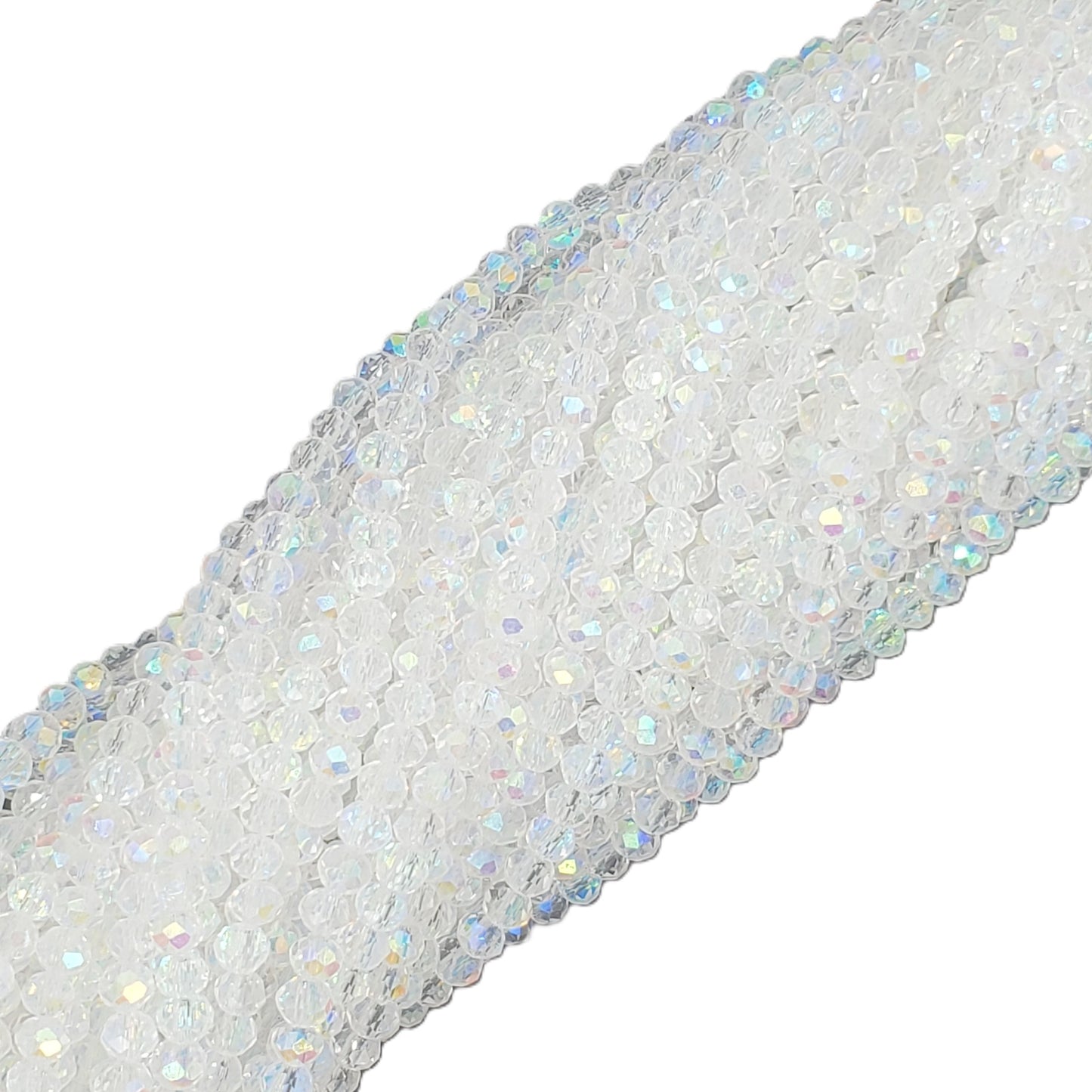 Chinese Crystal, Rondelle 4mm