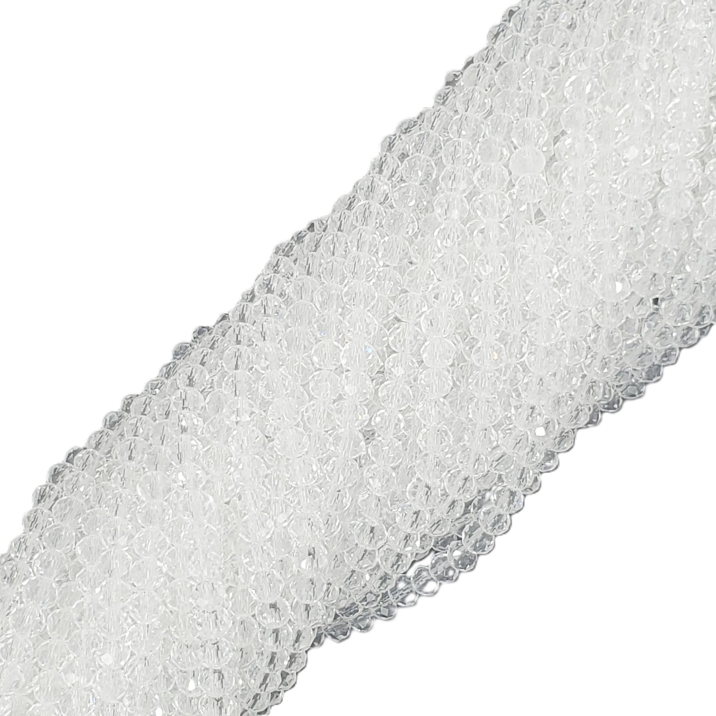 Chinese Crystal, Rondelle 4mm