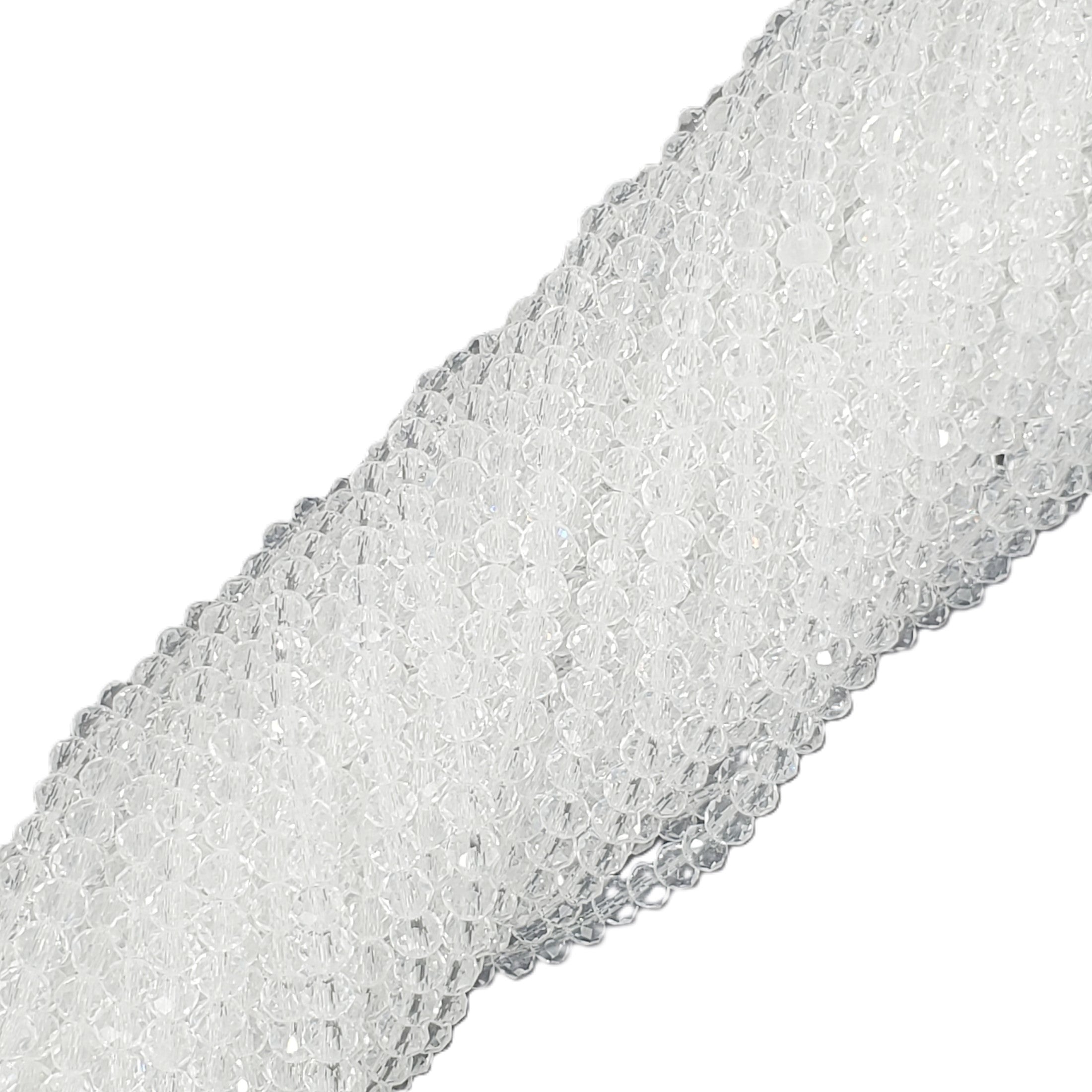 Chinese Crystal, Rondelle 4mm