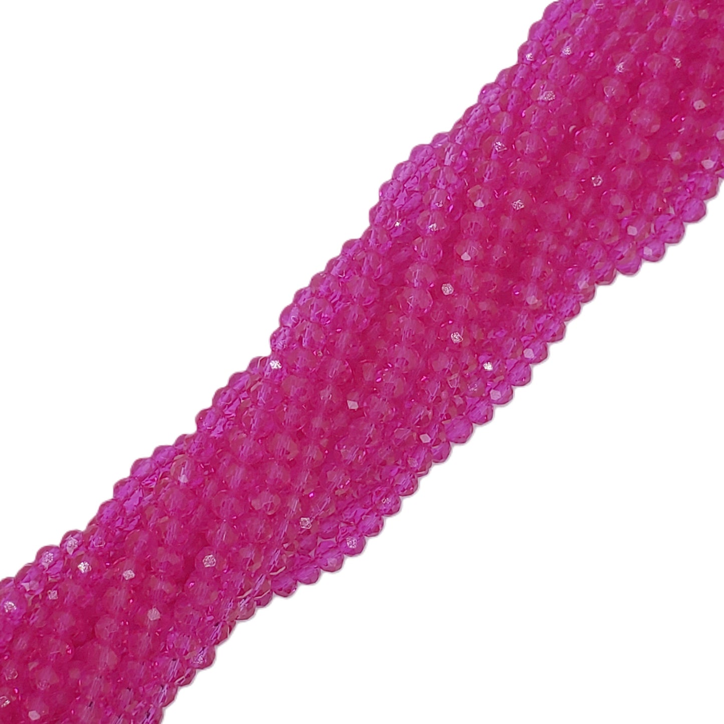Chinese Crystal, Rondelle 4mm