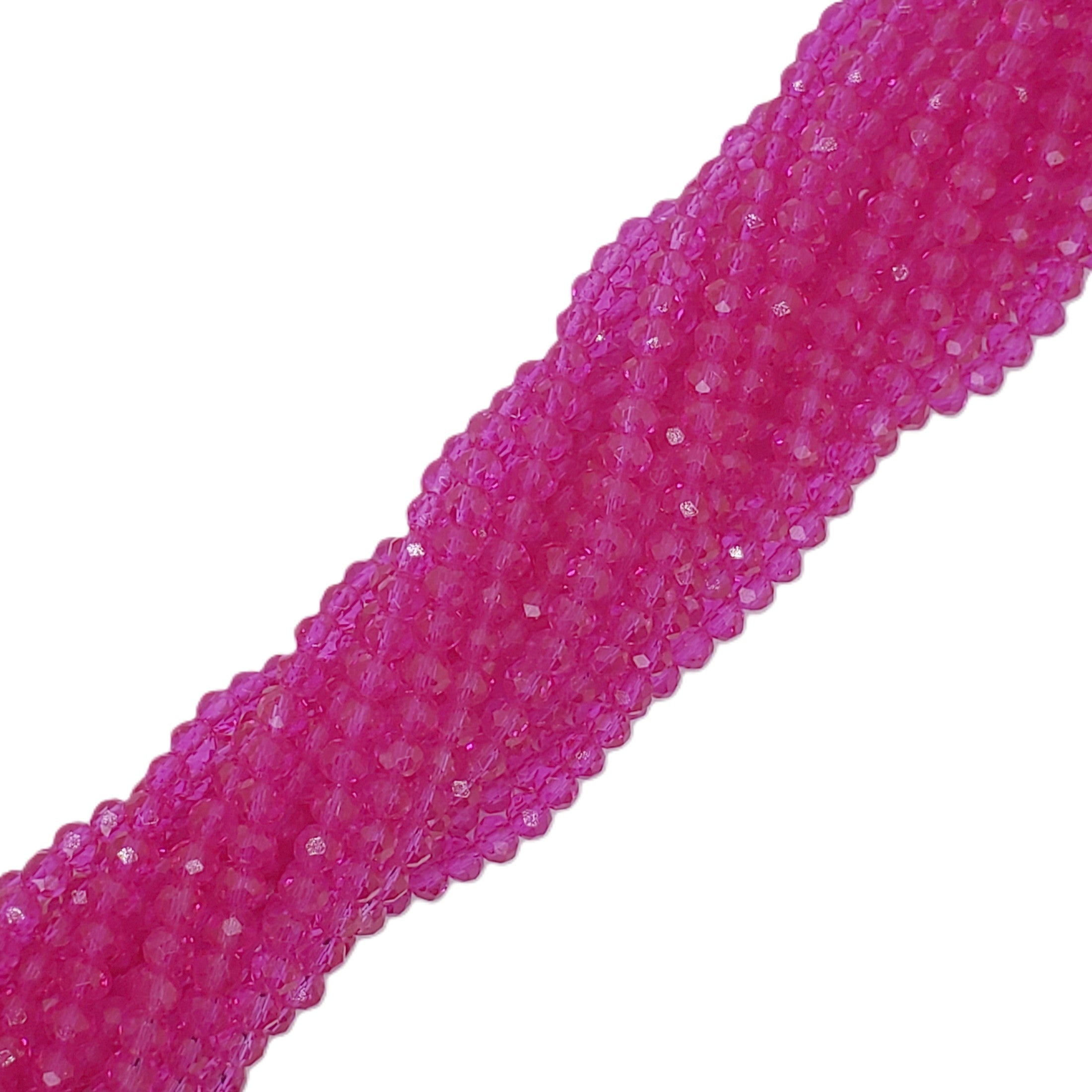 Chinese Crystal, Rondelle 4mm