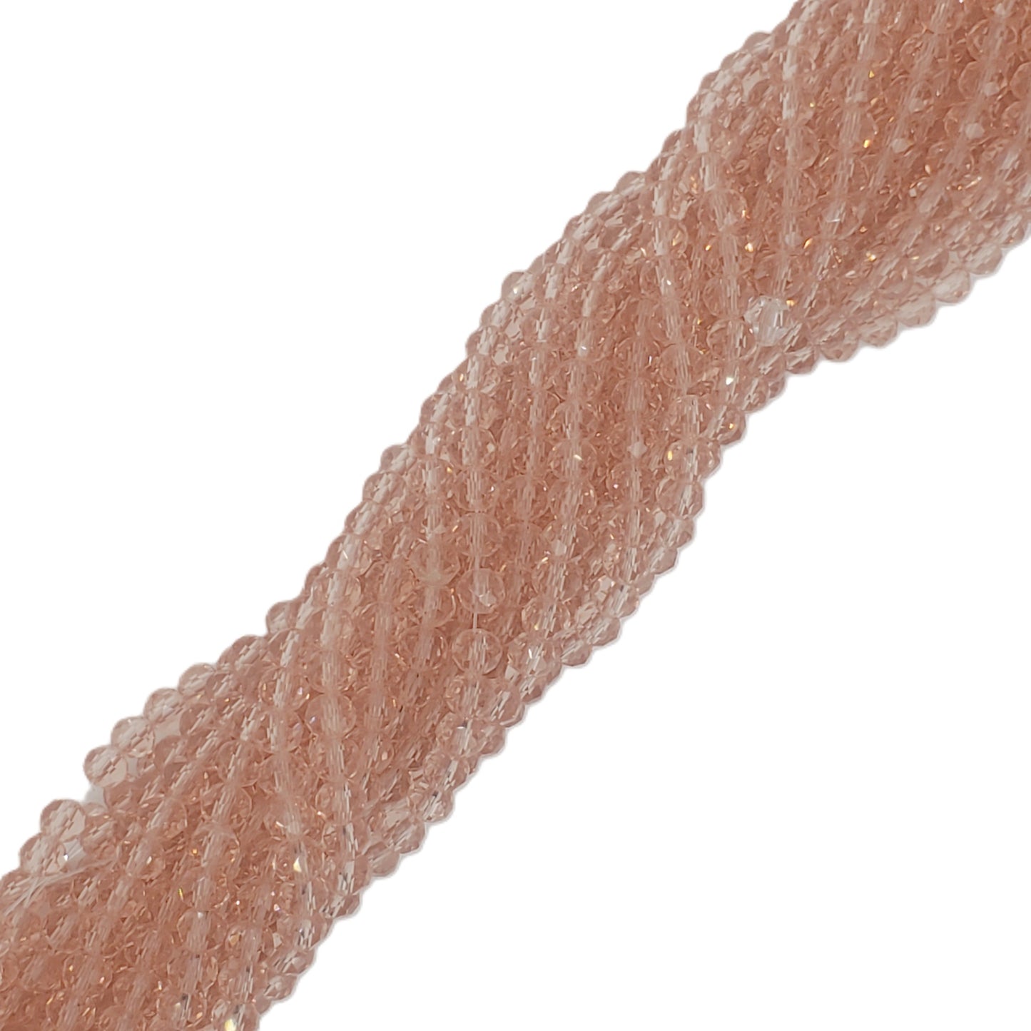 Chinese Crystal, Rondelle 4mm