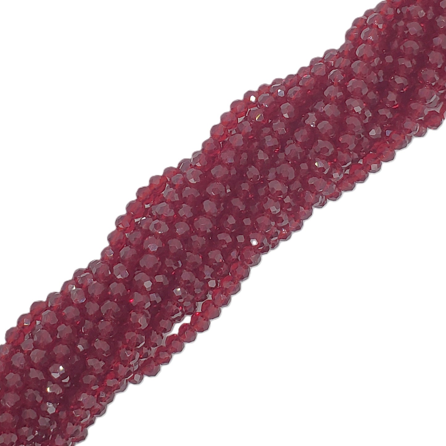 Chinese Crystal, Rondelle 4mm