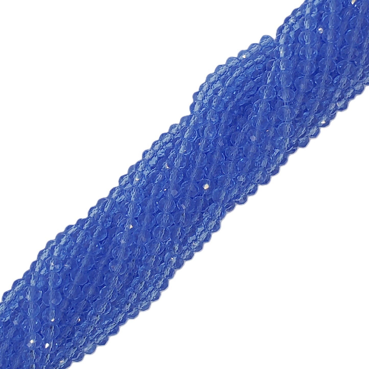 Chinese Crystal, Rondelle 4mm