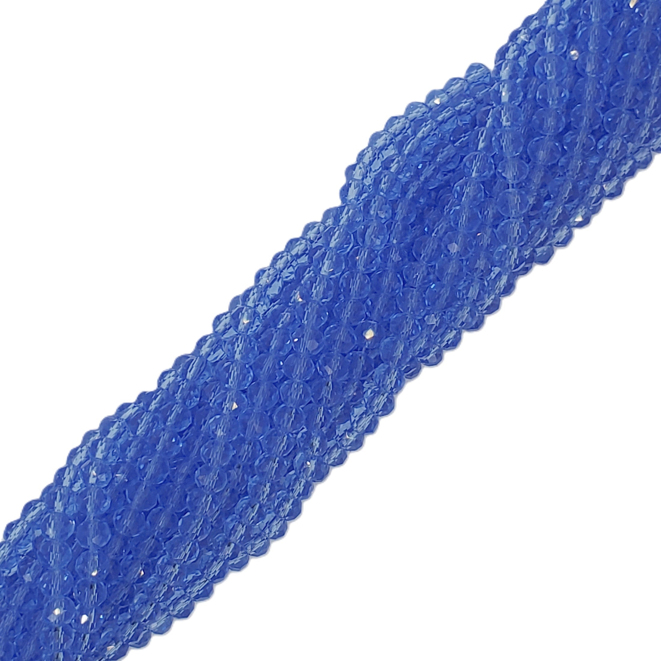 Chinese Crystal, Rondelle 4mm