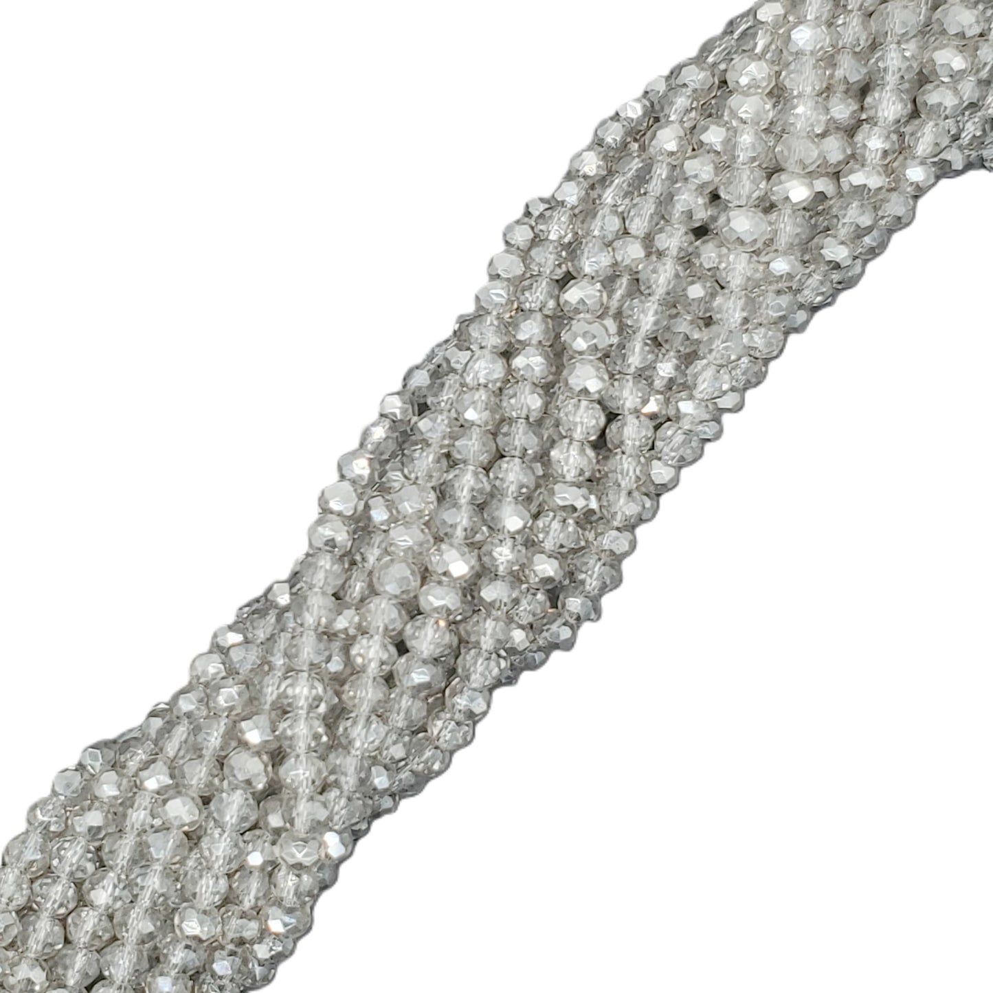 Chinese Crystal, Rondelle 4mm