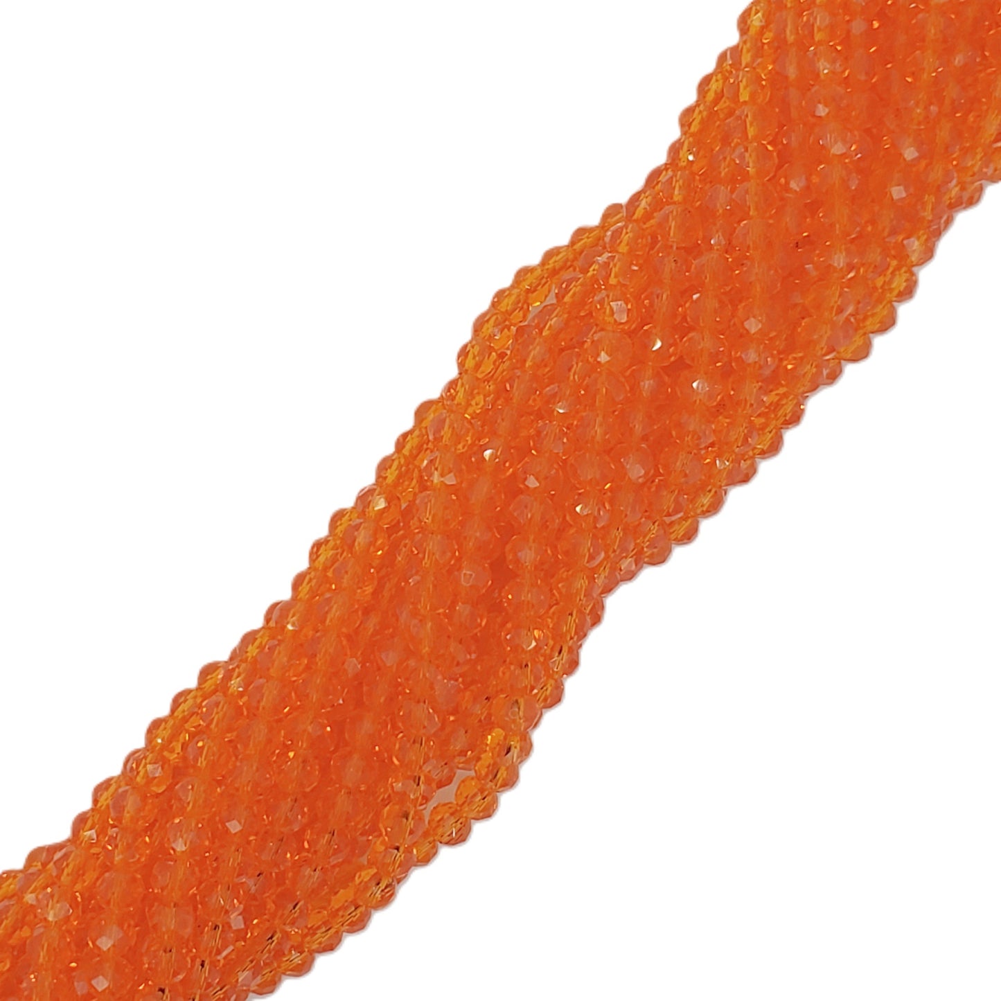 Chinese Crystal, Rondelle 4mm