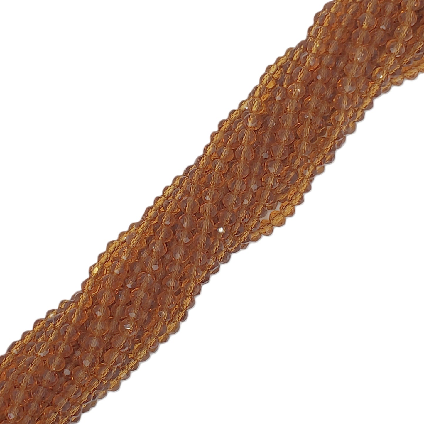 Chinese Crystal, Rondelle 4mm