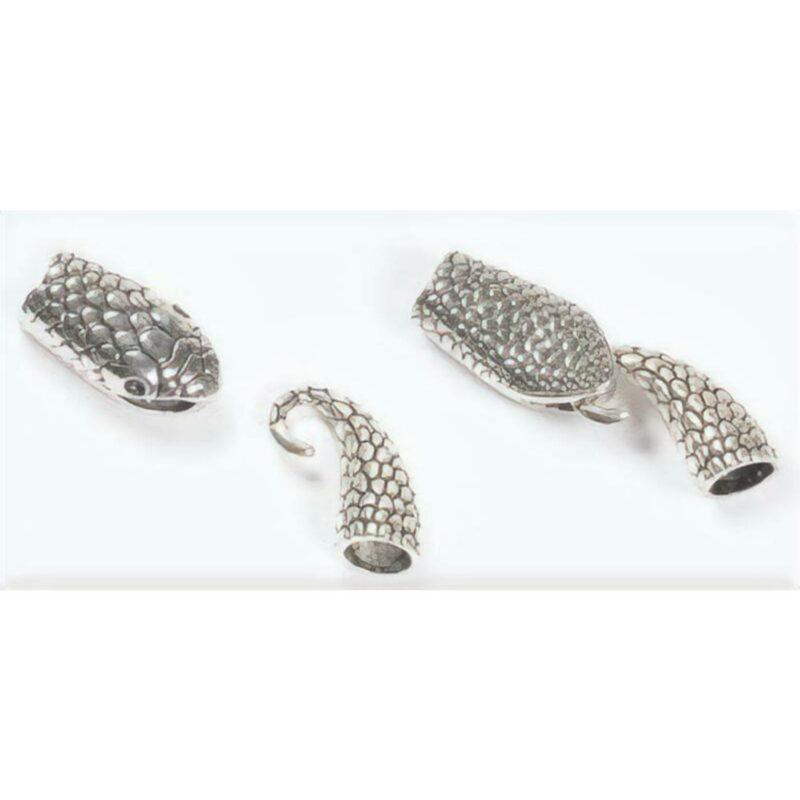 End Cap, Snake 34.5x12x8mm - PoCo Inspired