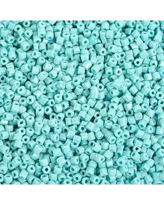 10C-63130, Czech 2 Cut 22g Op Turquoise