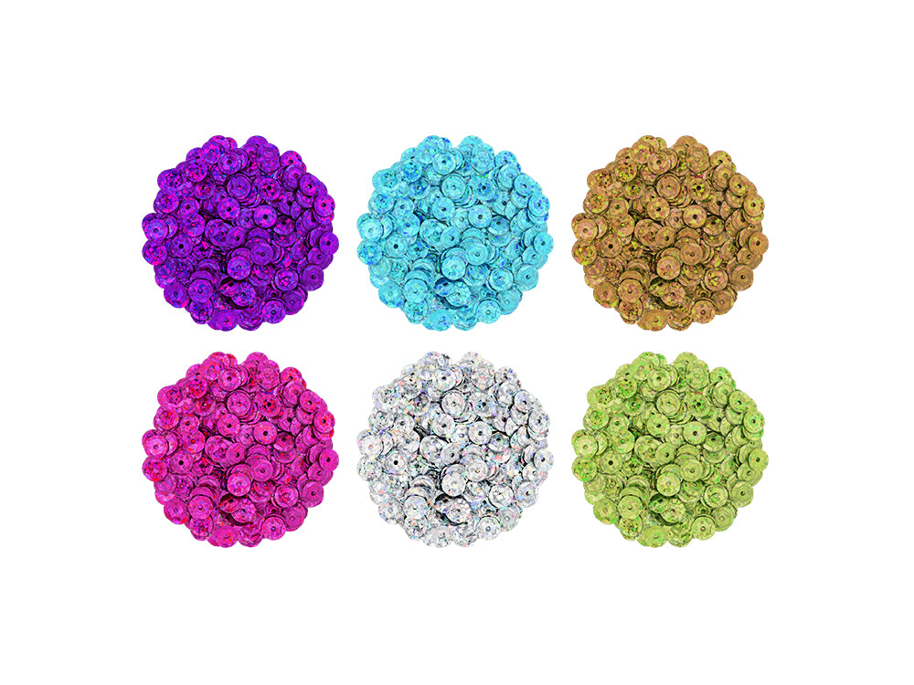 6mm Cup Glitter Sequin, 2g