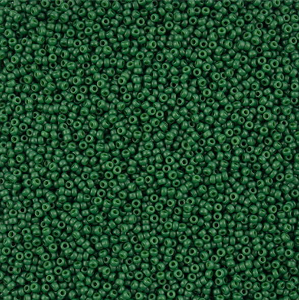11-2048, Miyuki 22g Dyed Hunter Green