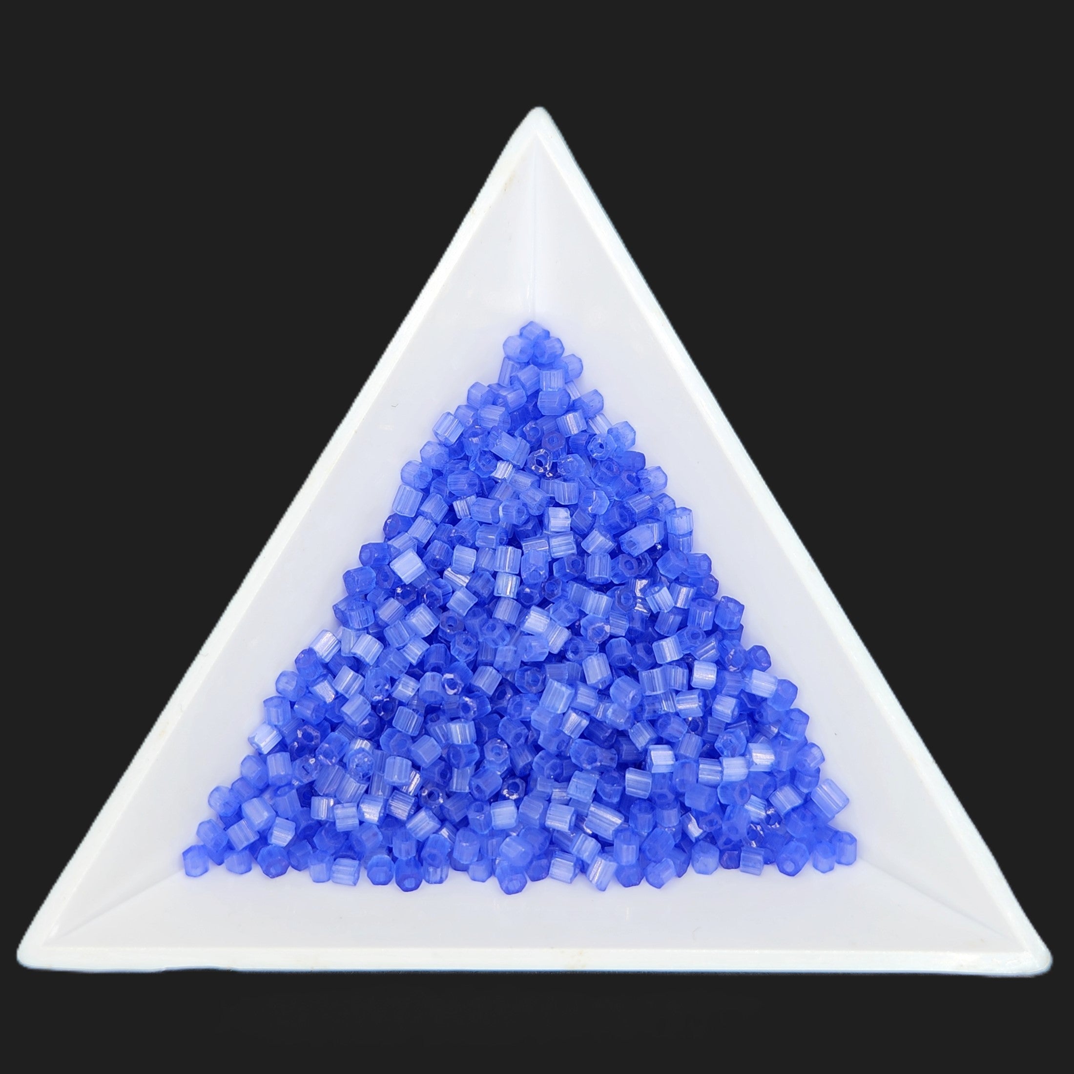 10C-05631, Czech 2 Cut 22g Satin Purple SOLGEL