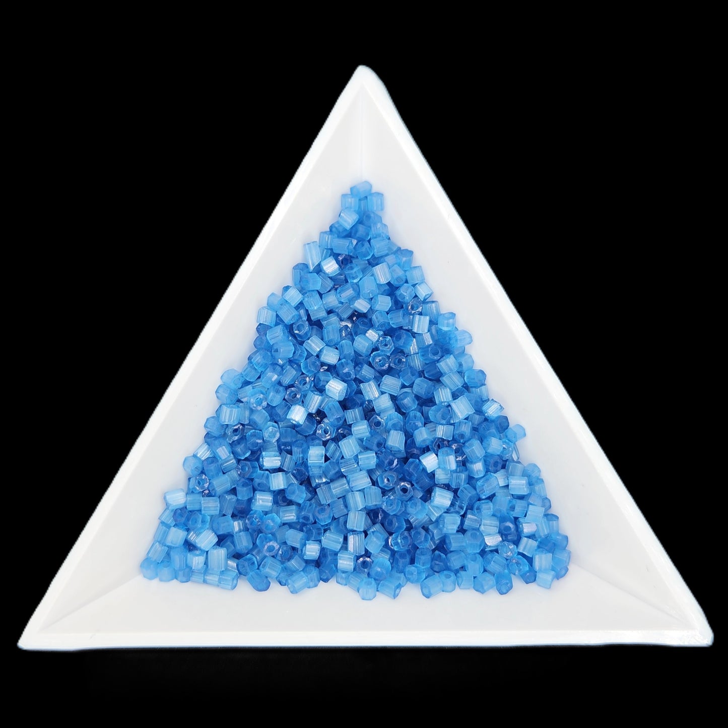 10C-05634, Czech 2 Cut 22g Satin Aqua SOLGEL