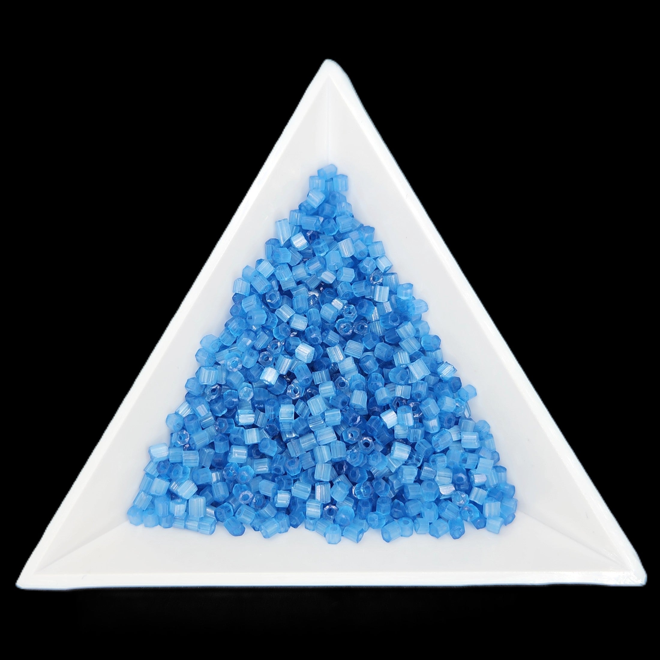 10C-05634, Czech 2 Cut 22g Satin Aqua SOLGEL