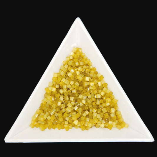 10C-05651, Czech 2 Cut 22g Satin Mustard SOLGEL