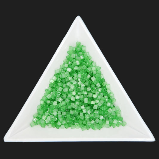 10C-05661, Czech 2 Cut  22g Satin Dark Green SOLGEL