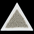 11-03641, Czech 22g Grey Chalk Dyed Solgel