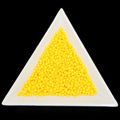 11-03681, Czech 22g Yellow Chalk Dyed Solgel
