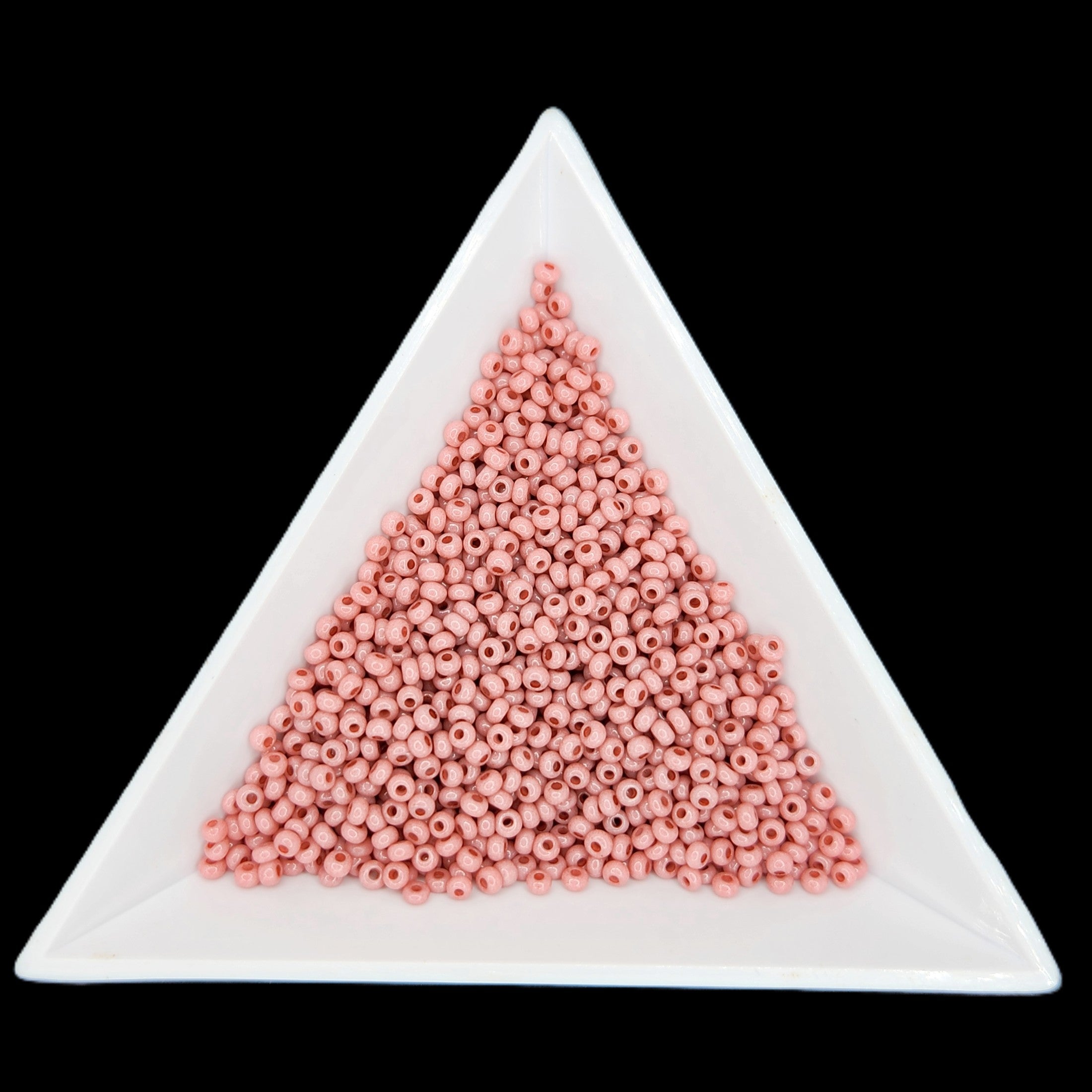 11-03693, Czech 22g Dark Pink Chalk Dyed Solgel