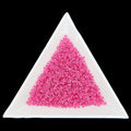 11-08A26, Czech 22g Color Lined Terra Intensive Pink