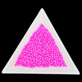 11-16177, Czech 22g Opaque Rose Dyed
