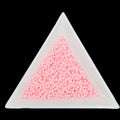 11-37173, Czech 22g Opaque Pale Pink Dyed Pearl