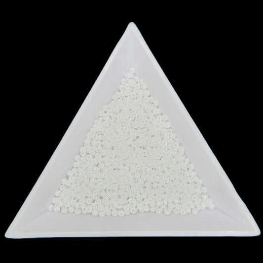 11-46102, Czech 22g Op White Luster
