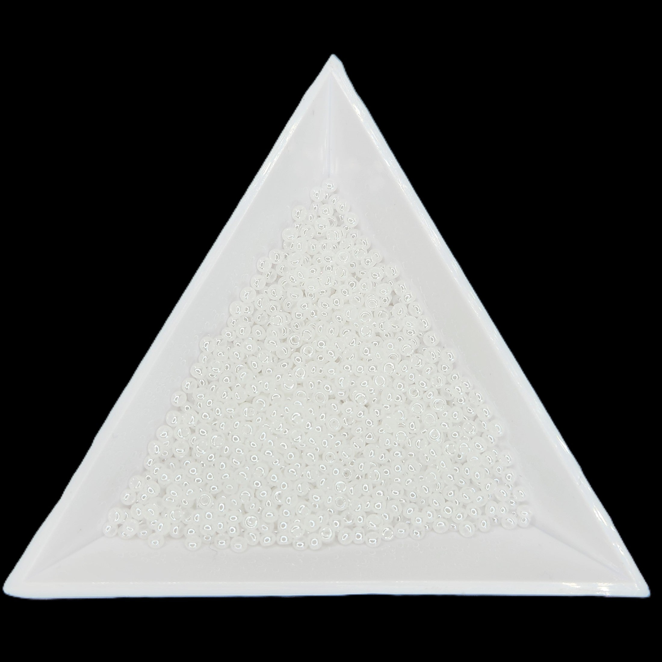 11-57102, Czech 22g Op White Pearl