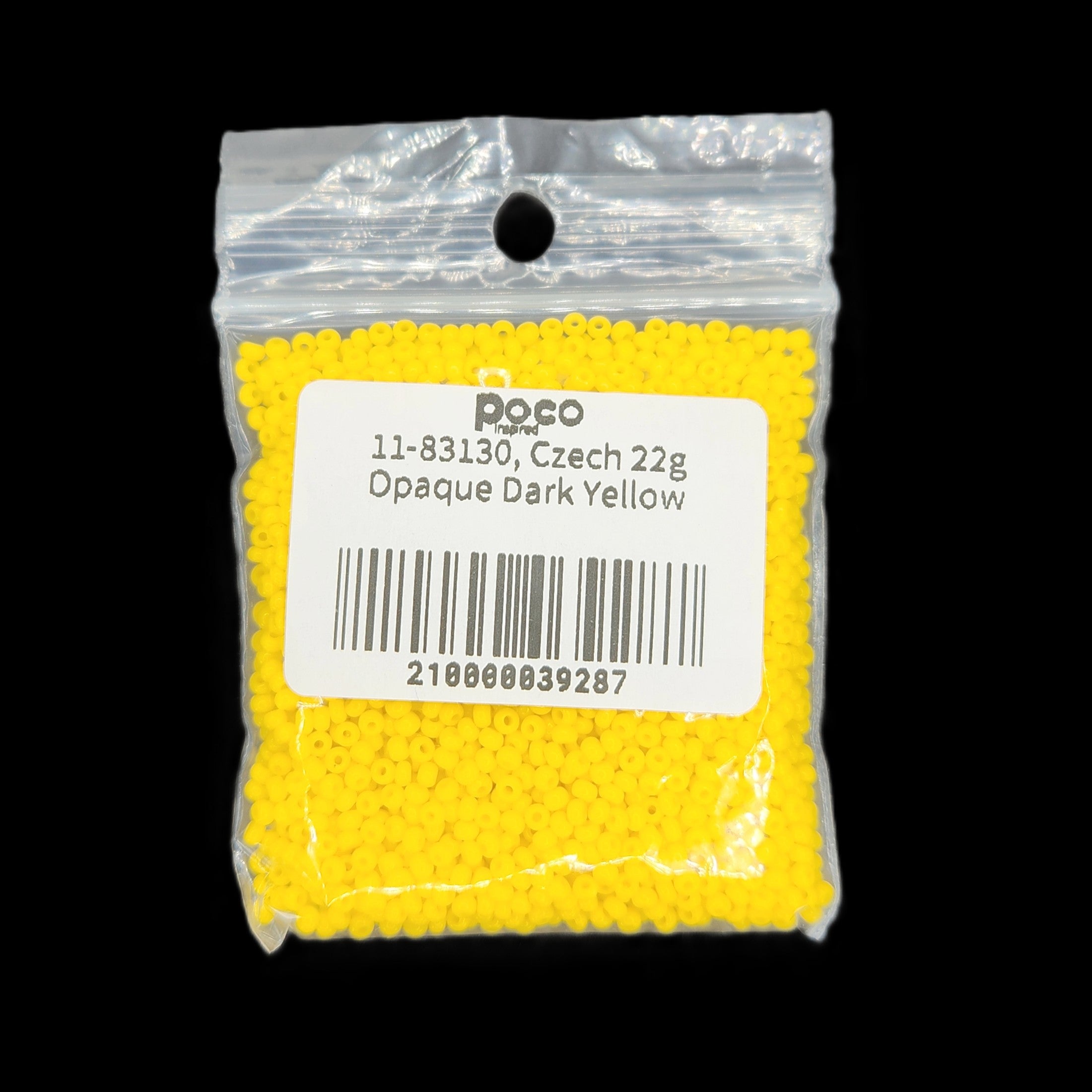 11-83130, Czech 22g Op Gold Yellow