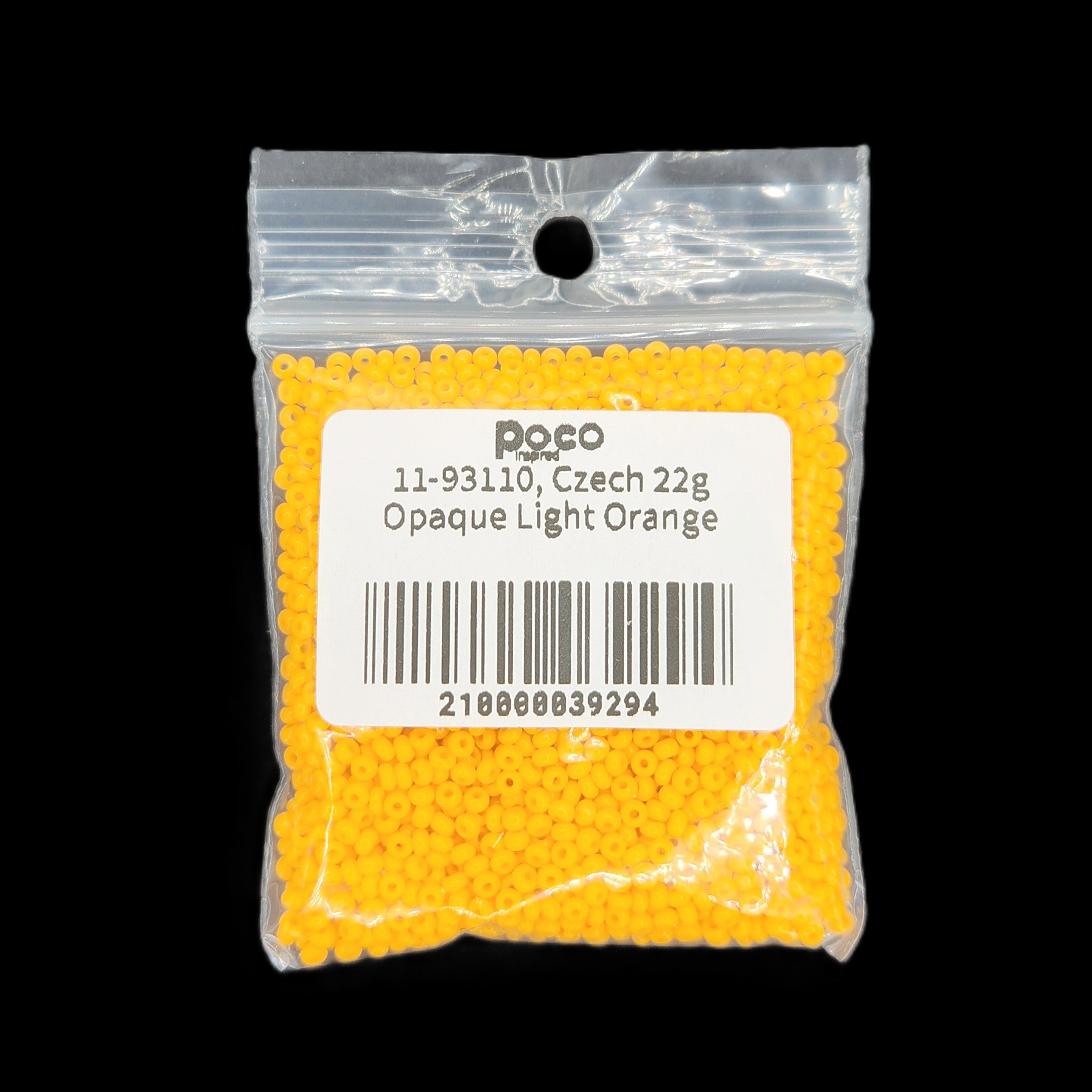 11-93110, Czech 22g Op Lt Orange