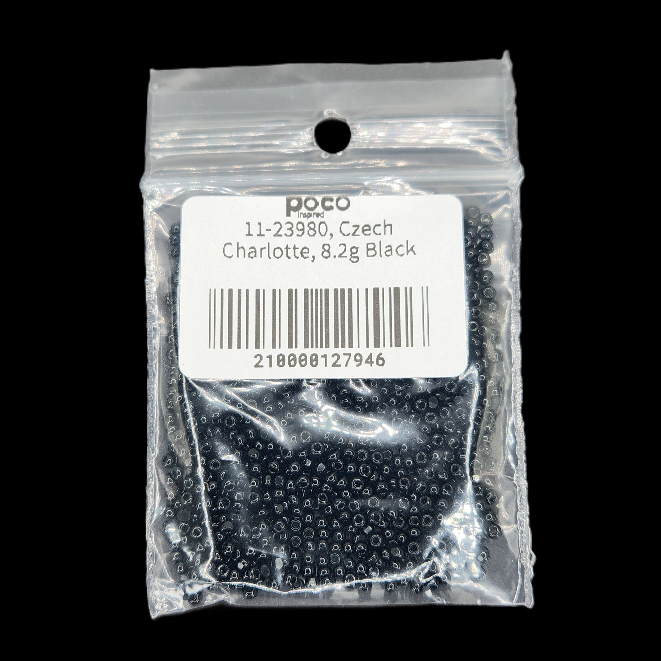 11-23980, Czech Charlotte, 8.2g Op Black