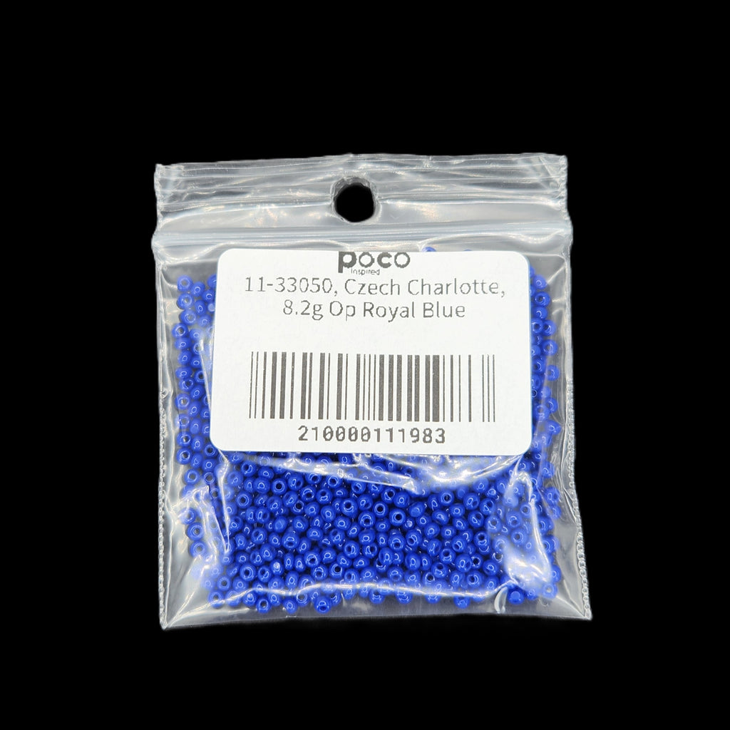 11-33050, Czech Charlotte, 8.2g Op Royal Blue