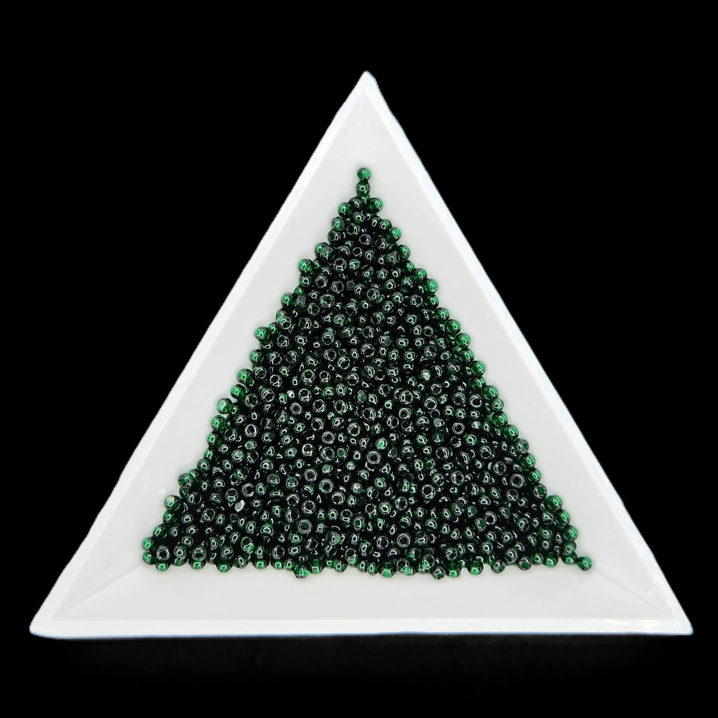 11-50150, Czech Charlotte, 8.2g Tr Dark Green