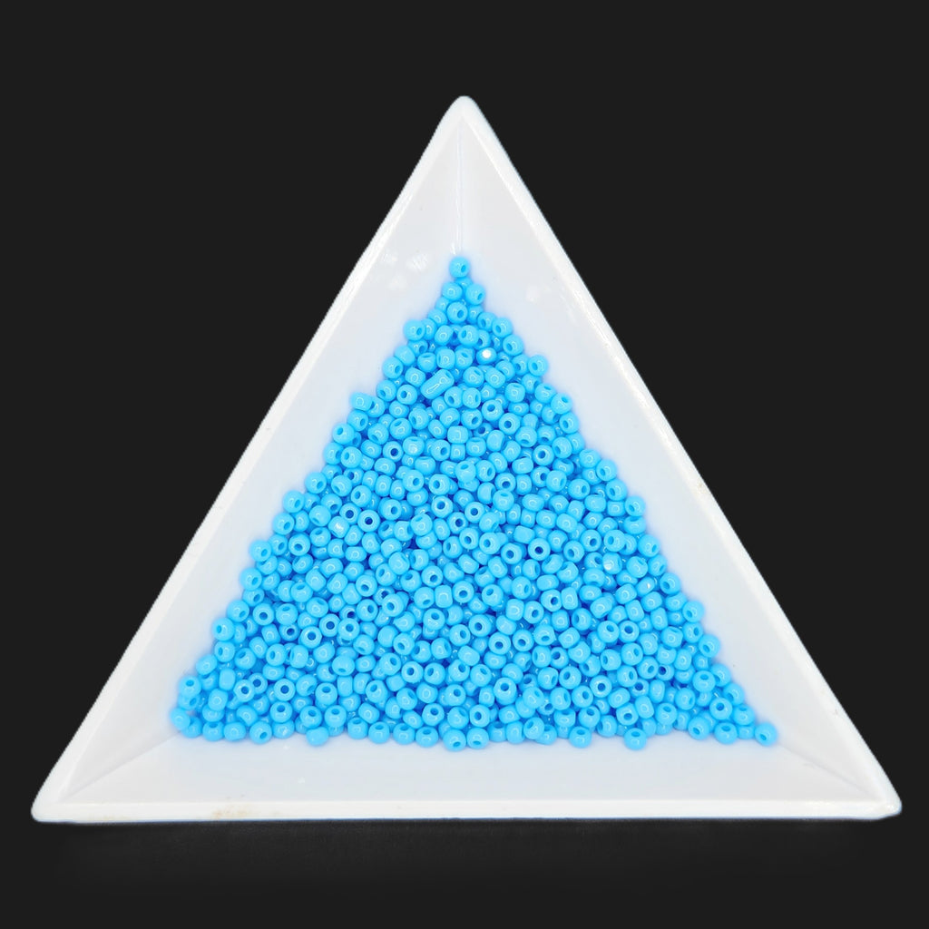 11-63020, Czech Charlotte, 8.2g Op Lt Blue