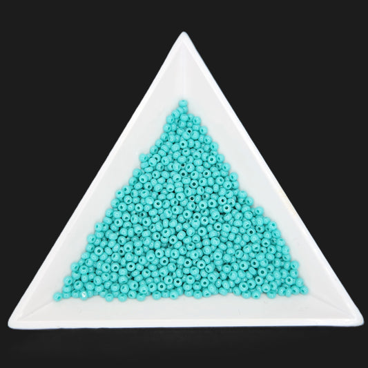 11-63130, Czech Charlotte, 8.2g Op Turquoise