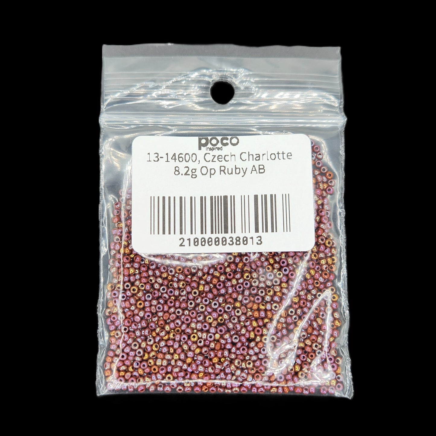 13-14600, Czech Charlotte 8.2g Op Ruby AB