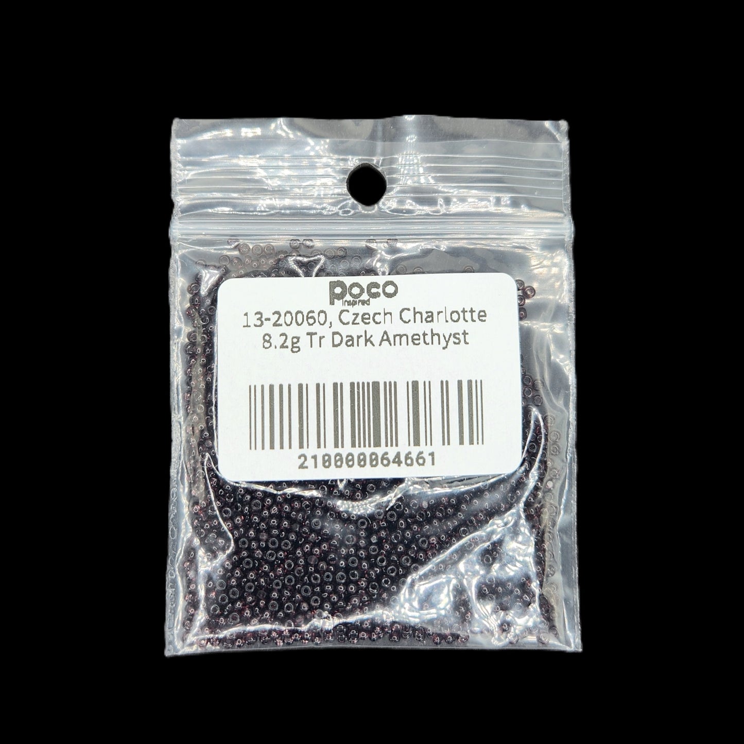 13-20060, Czech Charlotte 8.2g Tr Dark Amethyst