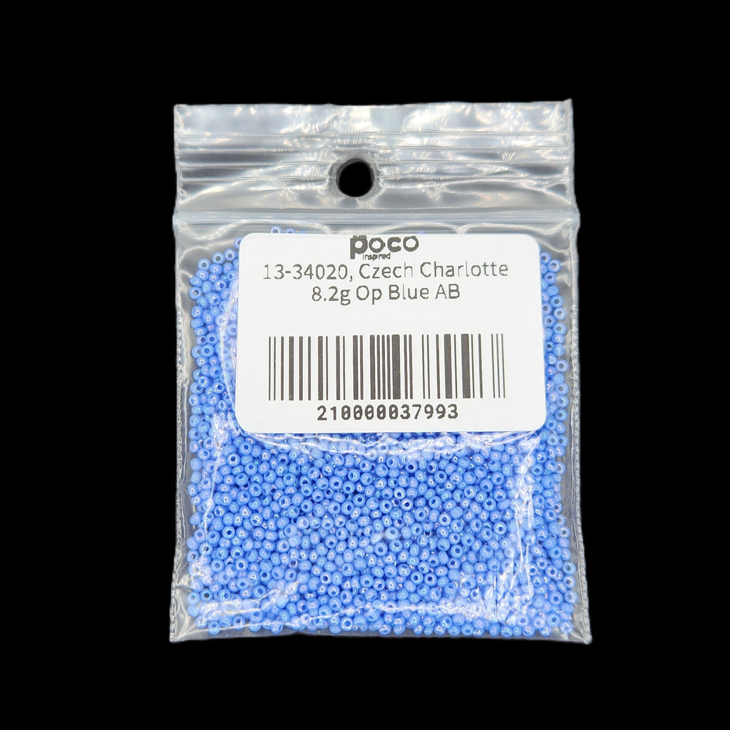 13-34020, Czech Charlotte 8.2g Op Blue AB