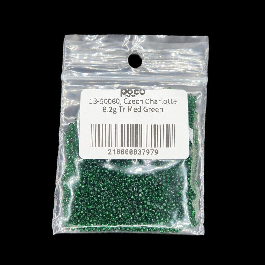 13-50060, Czech Charlotte 8.2g Tr Med Green