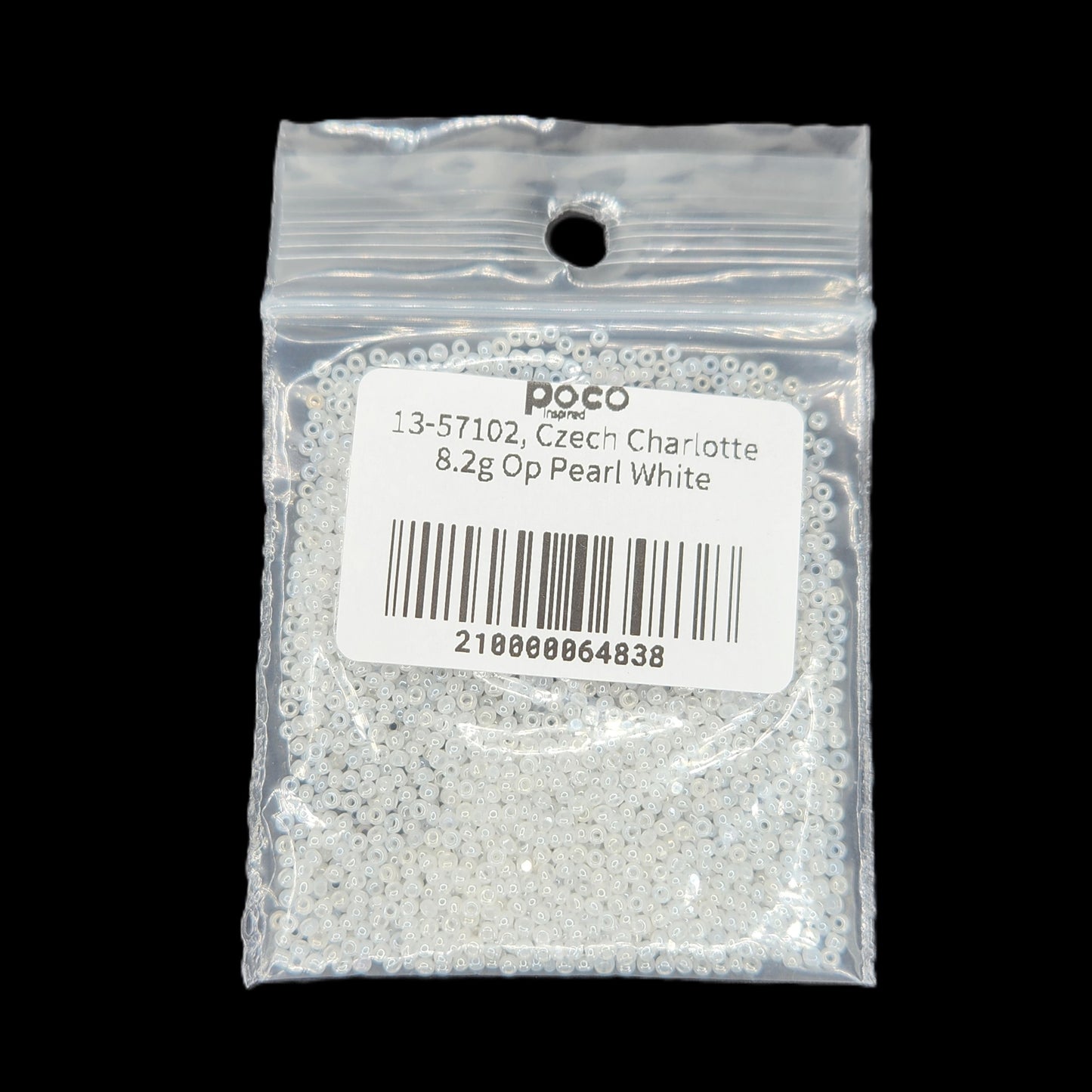 13-57102, Czech Charlotte 8.2g Op Pearl White