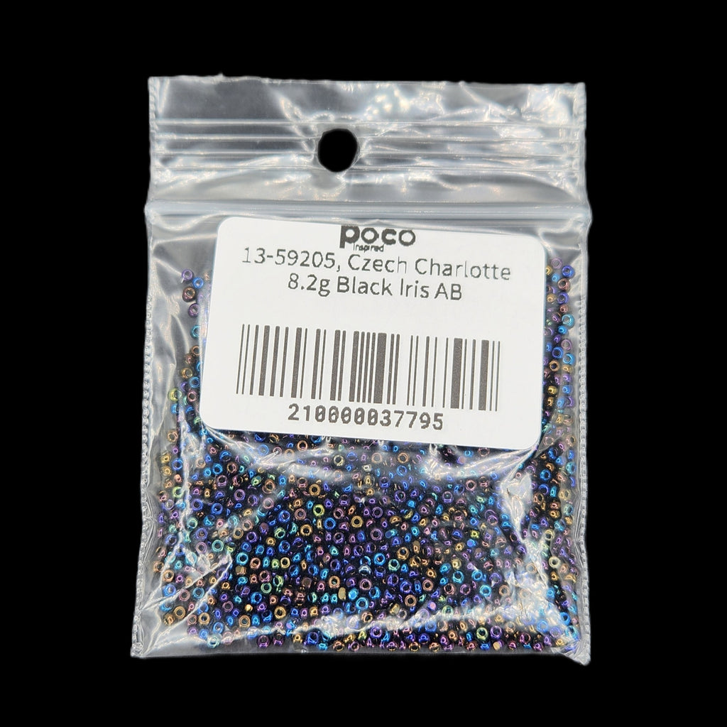 13-59205, Czech Charlotte 8.2g Black Iris AB